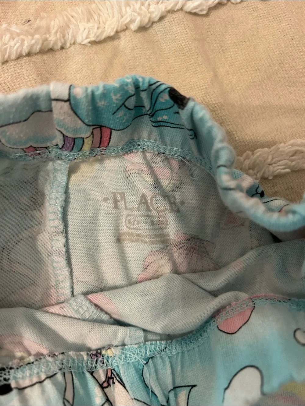 The Children's Place Light Aqua Mermaid Print Shorts